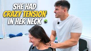 She’s a Pediatric Nurse & Mom With Huge Knots! | Chiropractic Treatment With Dr. Tyler Bigenho