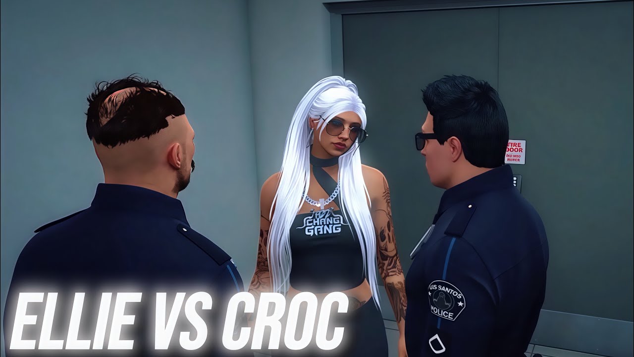 Ellie Wears Her CG Chain To A Cell Rep With Croc! | Prodigy 2.6 | GTA RP
