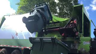 Walters Recycling And Refuse Bridgeport Ranger on Late Yard Waste