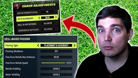 Best Madden 23 Settings (Skill-Based Passing and Coach Adjustments)