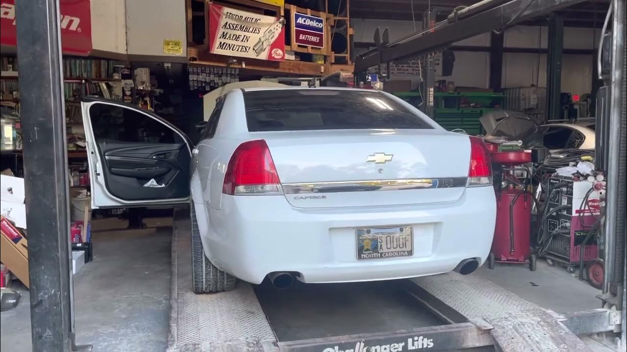Chevy Caprice PPV Speed Engineering Exhaust First Start Up - YouTube