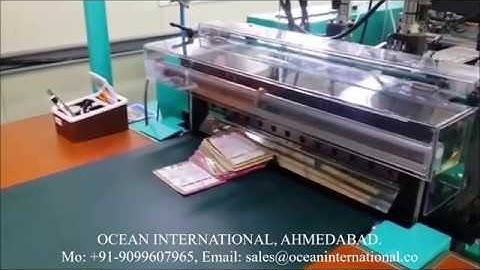 Two Side Seal Stand Up Zipper bag Making Machine India