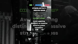 Stream.distinct() Memory Usage  (Java Centric)