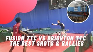 Fusion Ttc Vs Brighton Ttc Friendly Match Highlights