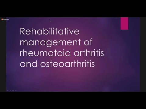 Musculoskeletal Rehabilitation |  Arthritis & Rheumatoid arthritis
