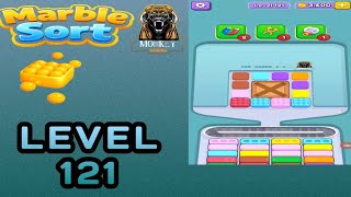 Marble Sort Level 121 Walkthrough Solution 