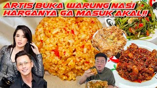 USSY SULISTIAWATY BUKA WARUNG NASI HARGA NYA DI LUAR NALAR!!