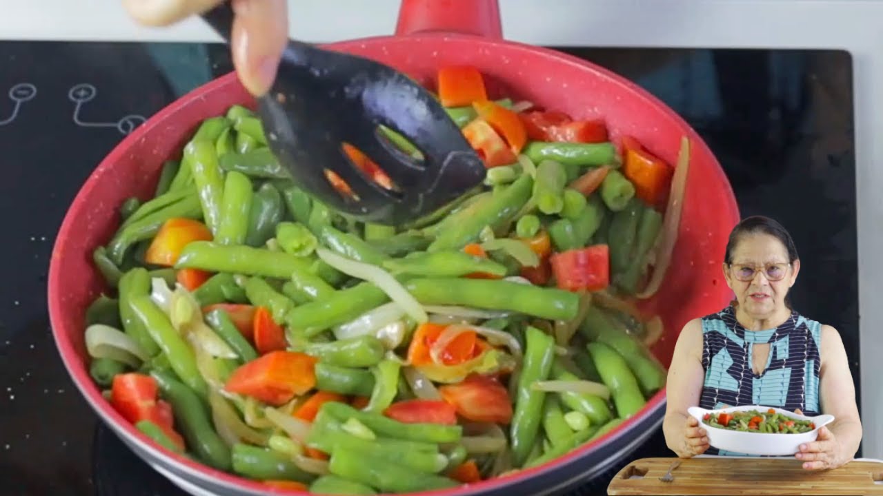 VAGEM REFOGADA NA MANTEIGA.FEITA NA FRIGIDEIRA.NÃO SOBRA NADA.