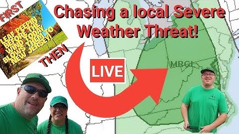 🔴Storm Chasers Live🔴 Leaf peepin to Cumberland, MD, then chasing a Local Severe Weather Threat in PA