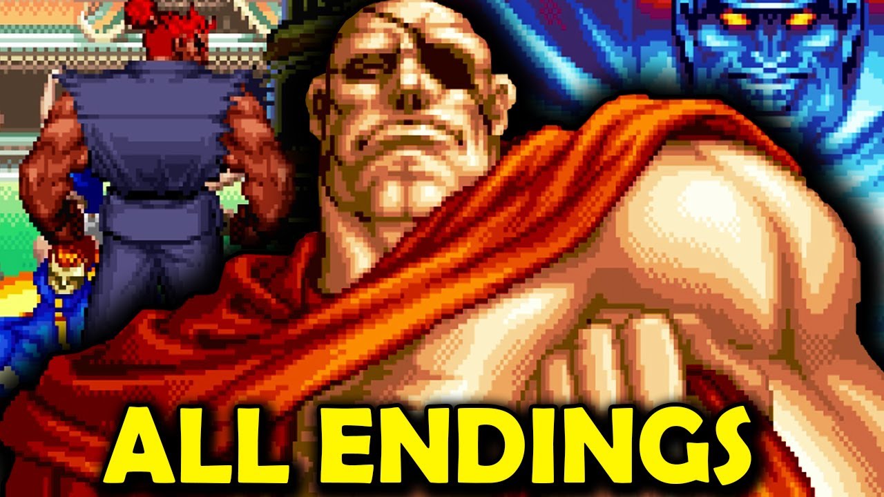 All Character Endings Japanese - Super Street Fighter II X Grand