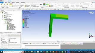 Design & Pressure Analysis on L-Shape Geometry in Ansys Workbench | DesignModeler |Static Structural