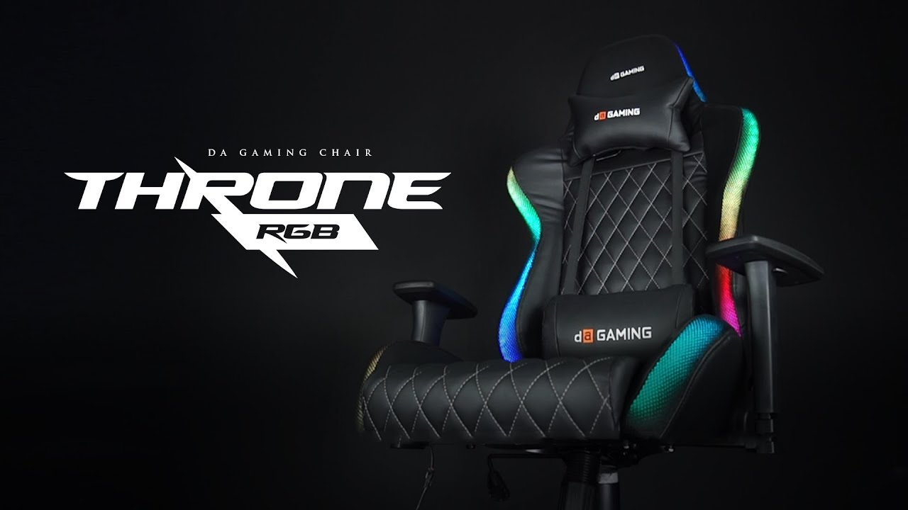 da gaming chair throne rgb revolutiongamingchair zamannow