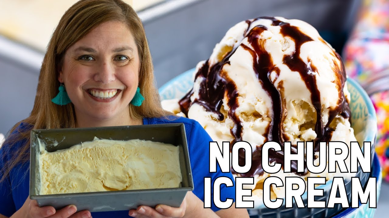 Easy No Churn Ice Cream only 3 ingredients! YouTube