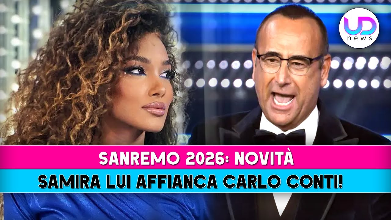 Sanremo 2026, Novità: Samira Lui Affianca Carlo Conti!