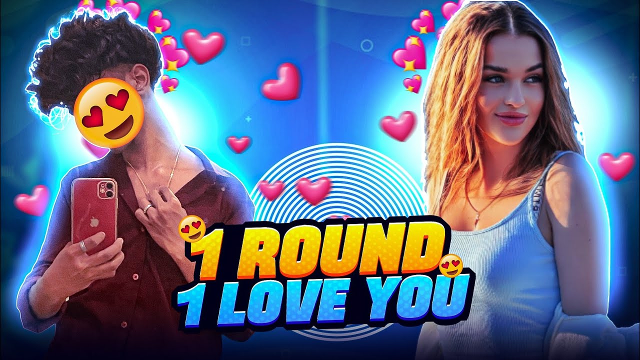 I LOVE YOU 😘 CHALLENGE WITH RUSSIAN GIRL YOUTUBER🔥 CUTEST REACTION’S 😍 FREEFIRE GARENA