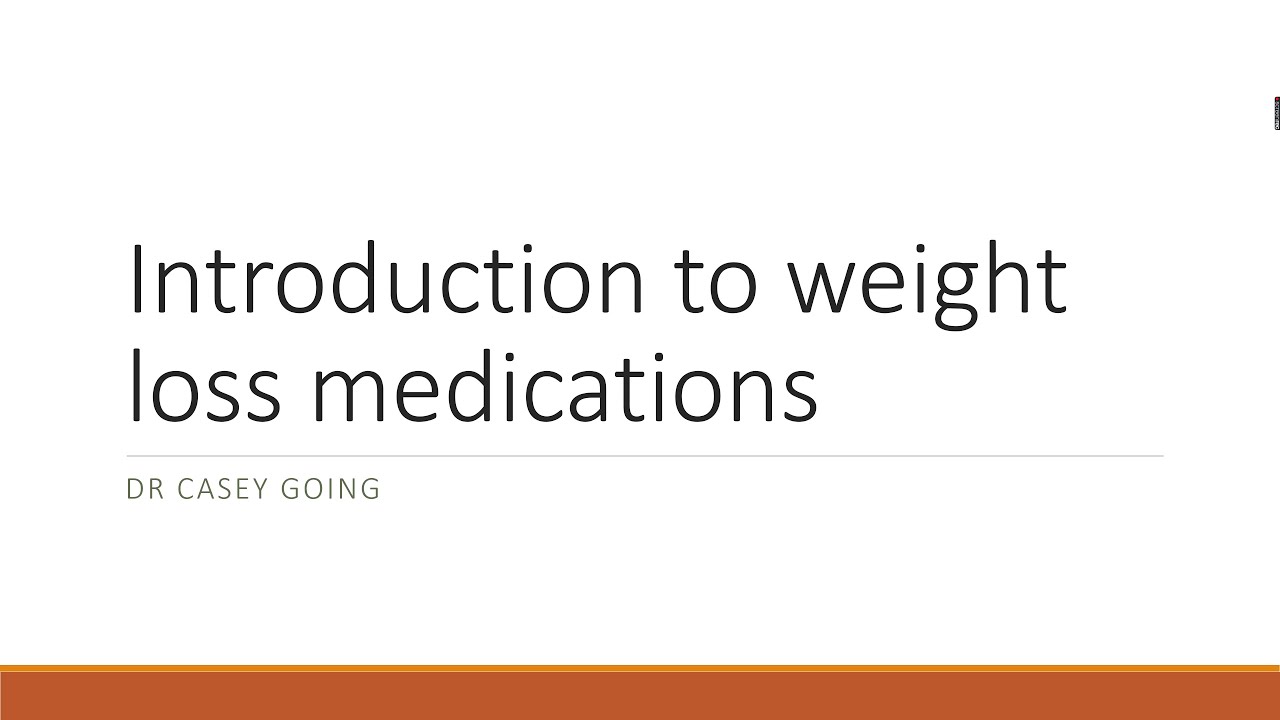 Introduction to weight loss medications ozempic and others YouTube