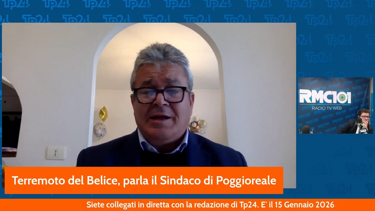 Carmelo Palermo, Sindaco di Poggioreale, commenta l'anniversario del terremoto del Belice