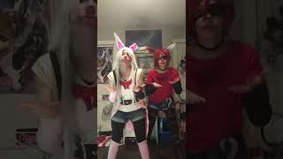 [FNaF Cosplay] Love making robotic dances (Mangle and Foxy)