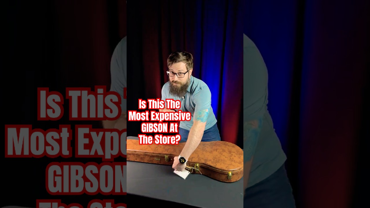 Это самая дорогая гитара Gibson в магазине?