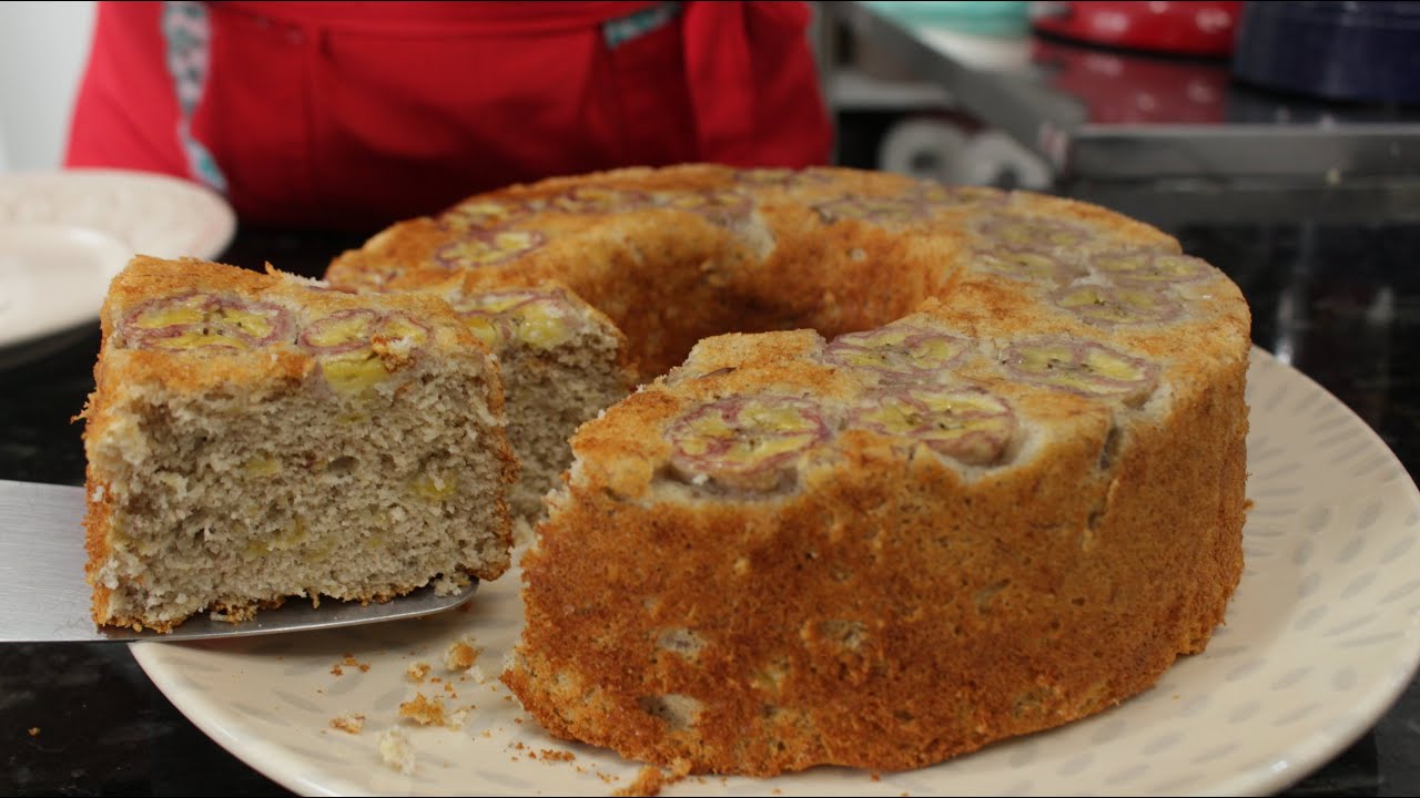 SEM GLÚTEN, SEM LACTOSE SEM AÇÚCAR! BOLO DE BANANA FOFINHO!#bolosemgluten #receitas