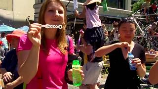 Promo For International Bubble Flashmob