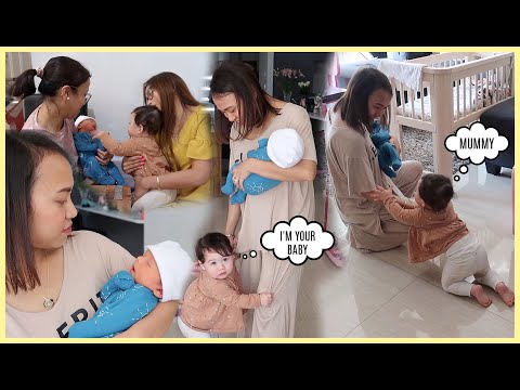 THE DAY WE MET BABY ELIJAH! SOBRANG EXCITED SI ISLA! MAY NAGSELOS! ❤️ | rhazevlogs