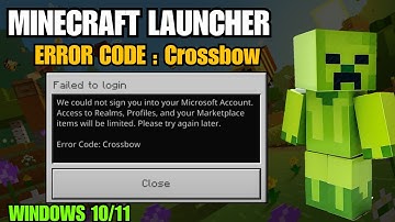 Fix Minecraft Launcher “Crossbow Error” in Windows (2025 Step-by-Step Guide)