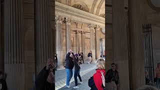 The real peace of Paris is here. Luvre #parisdiaries #ronaldo #paristours #love #parisvlogger