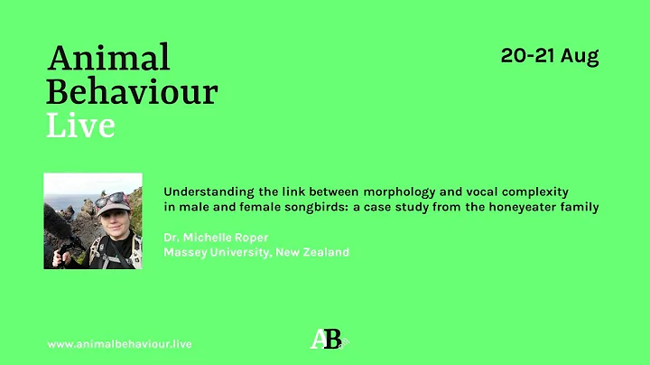 Talk 5 - Michelle Roper