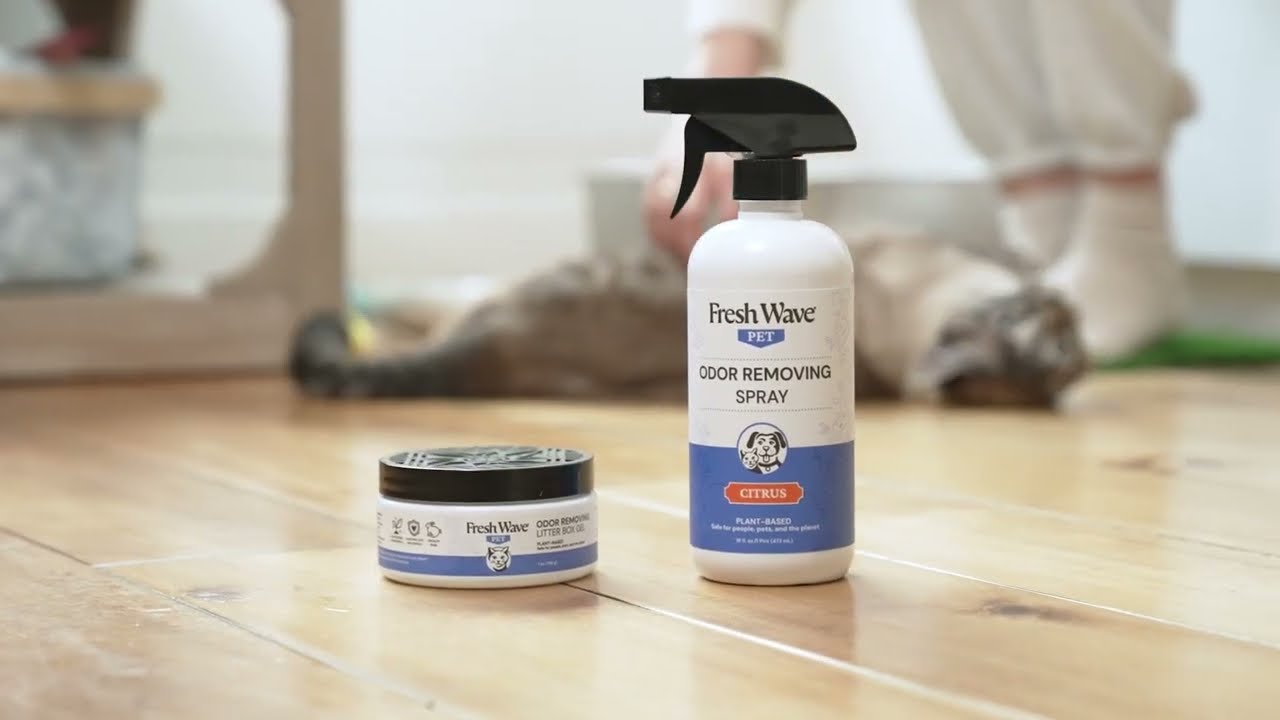 Litter Box Odor - Removing Gel | Cat Litter Deodorizer for Your Home