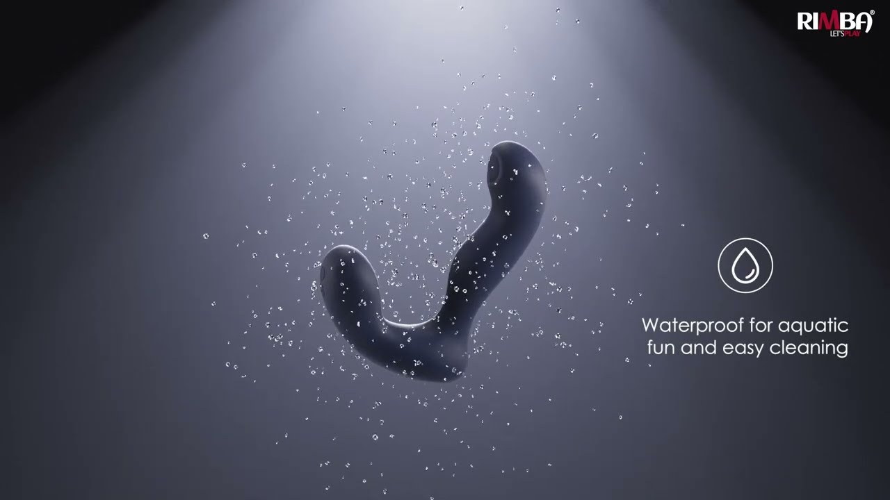 SVAKOM - Iker Neo - Interaktiver pulsierender Prostata-Vibrator, App-Steuerung - Marineblau