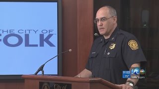 Norfolk police chief addresses spike in violent crime
