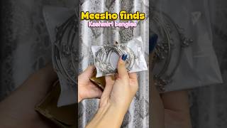 Kashmiri bangles #pinterest #meesho #meeshojewel #shortsfeed #trendingshorts #meeshohaul #shorts ￼