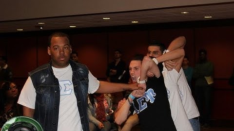 Lambda Sigma Upsilon performance at NJCU Fall 2012 Meet the Greeks