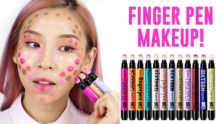 Finger Pen Makeup - Hot or Not? TINA TRIES IT
