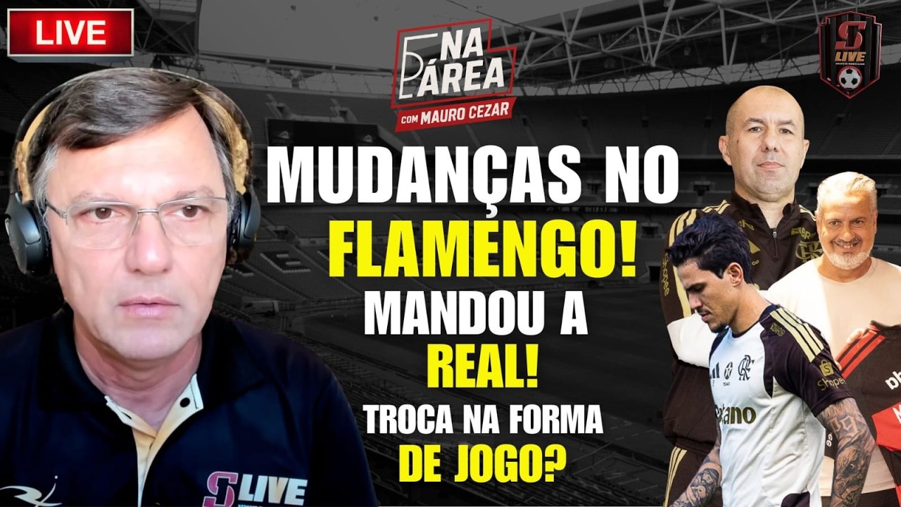 MUDANÇAS NO FLA! BOTO FICA? TROCA NA FORMA DE JOGO? FLA-FLU! | DEBATE COM MAURO CEZAR #263
