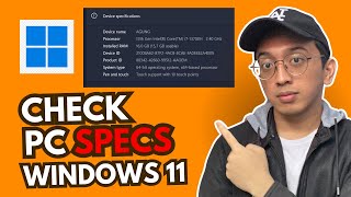 How to Find Computer Specs on Windows 11 or 10 PC / Laptop