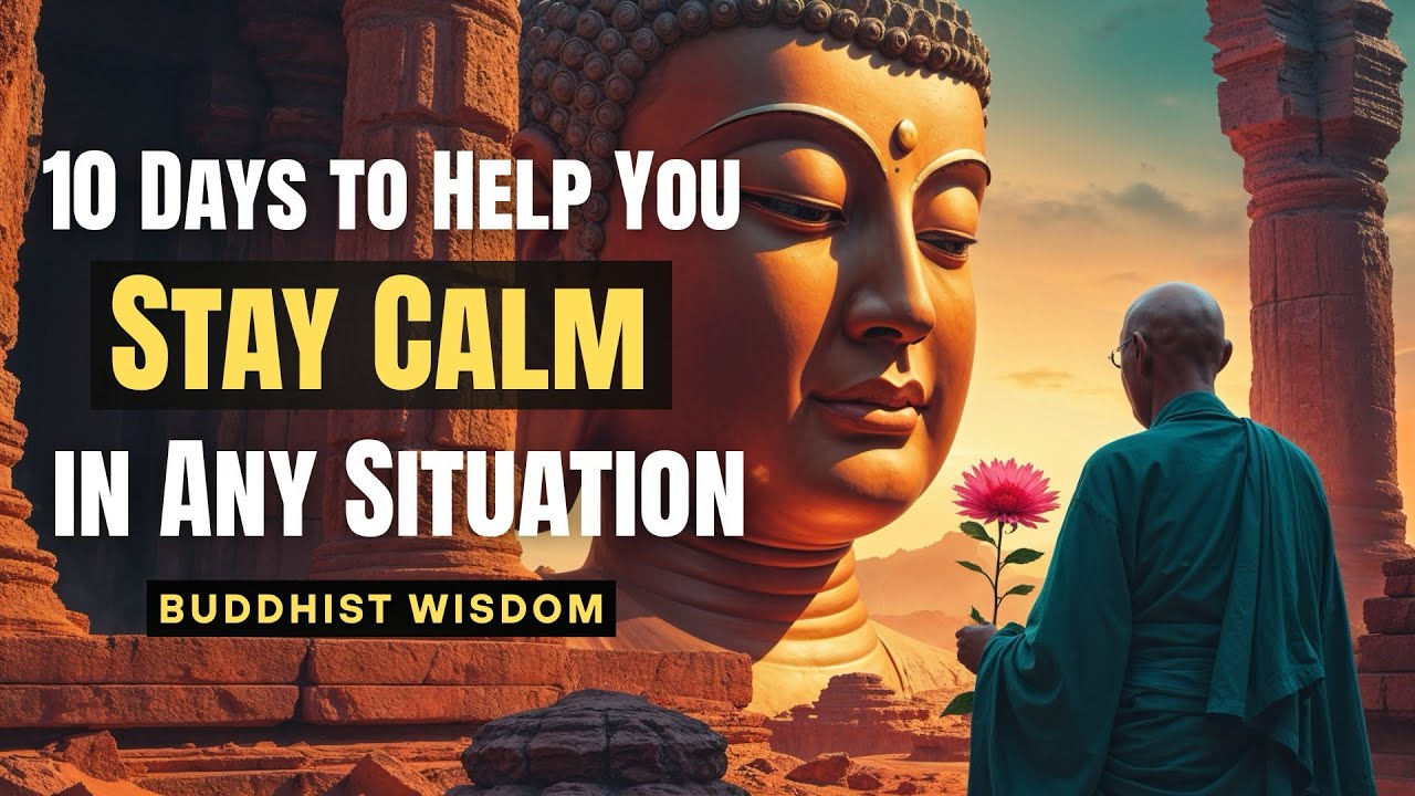 Become Calm in the Face of Anything - Practice These 5 Principles for Just 10 Days | Buddhist Wisdom