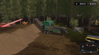 Farming Simulator 17 Tutorial -  Jenz BA 725 D chipper