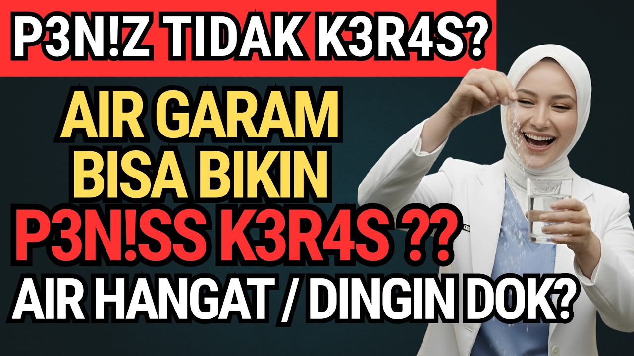 Pakai Air Hangat Atau Dingin? RAHASIA VITALITAS PRIA 60+ AIR GARAM,Mitos atau FAKTA Kesehatan Lansia