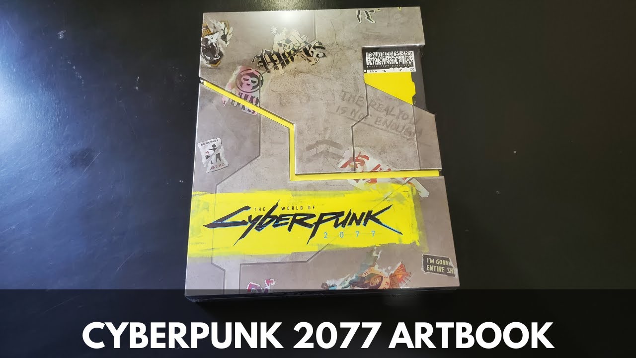 The World of Cyberpunk 2077 Deluxe Edition Hardcover Unboxing