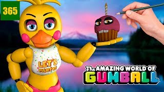 Comment Dessiner Chica Style Gumball- Art Challenge - Five Nights At Freddys 2