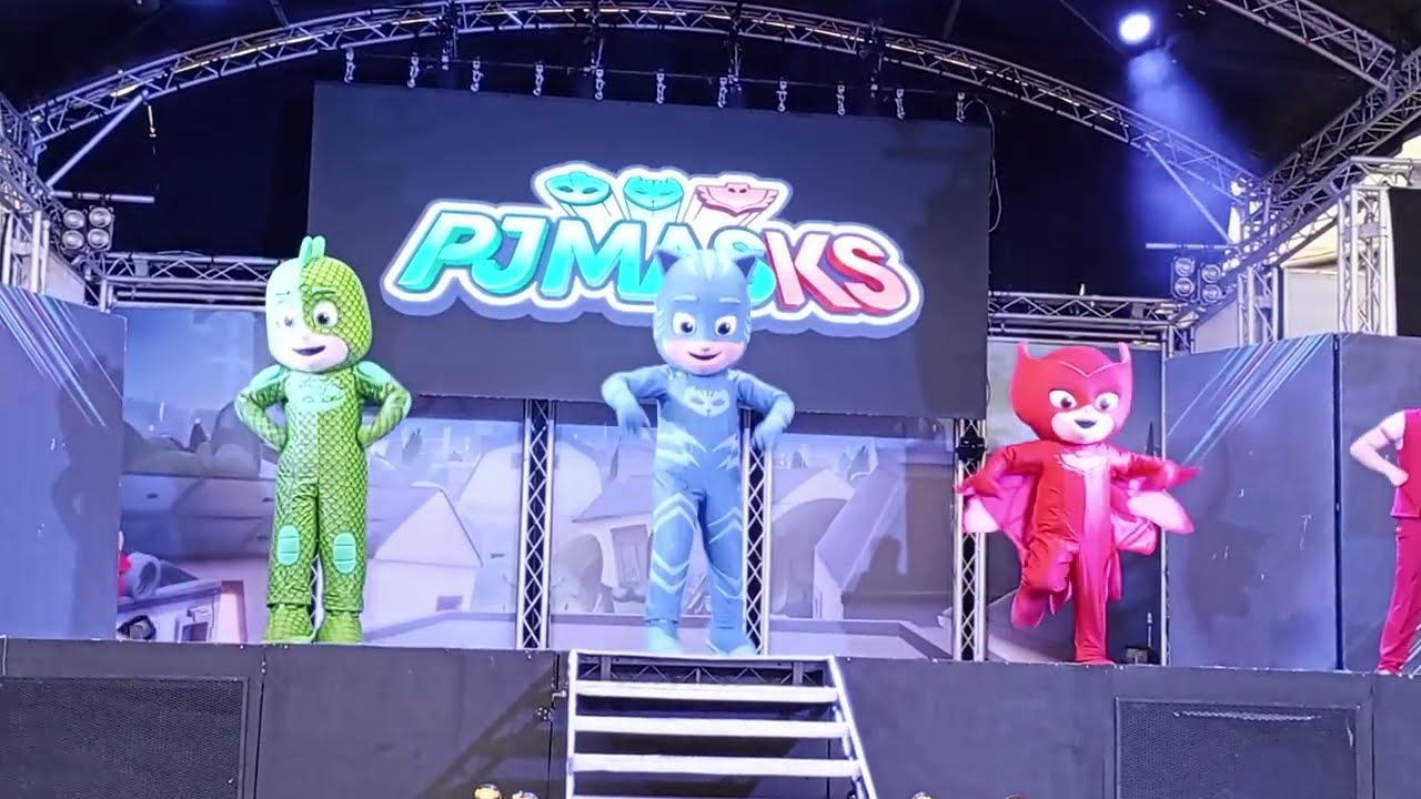 P J  MASKS - Meet the Heroes Brand-New Adventure Show 2024 BUTLINS