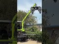Palm fruit Grabber Grapple Crane Harvester picking up machine
