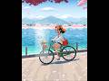 Sakura Lake～ #animation #cute #art #puppy #cartoon #アニメ #かわいい #drawing #shorts #lovely #spring