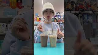 doing the ultimate coffee test ??asmr koreanconveniencestore 편의점 coffee foodie icecupkorea