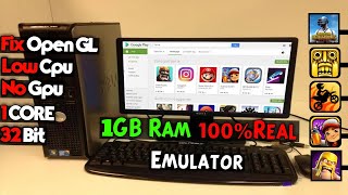 The World Fastest & Lightest Android Emulator For 1GB RAM PC's