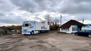 Dutch Flowers to Bristol UK |  Wales | London M25 | Scania Trucking