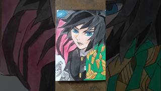 giyu tomiyoka 🔥artwork upload1080p #giyu #demonslayer #drawing