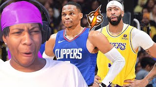 Lvgit Reacts To Los Angeles Lakers vs Los Angeles Clippers Full Game Highlights | January 23, 2024